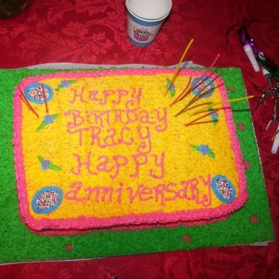 Tracy`s B-Day Cake