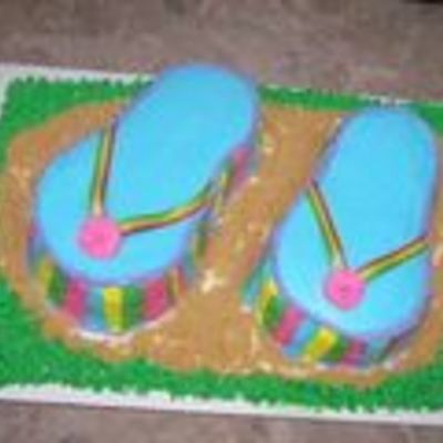 Flip Flop Cake