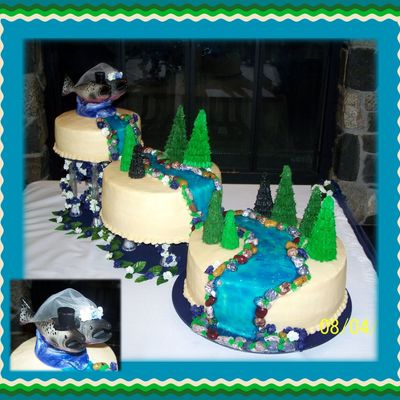 Alaskan Wedding Cake
