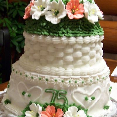 Grandmas 75Th Birthday Cake