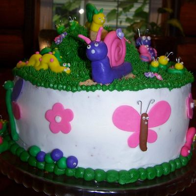 Bug Shower Cake