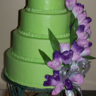 Tulip Wedding Cake