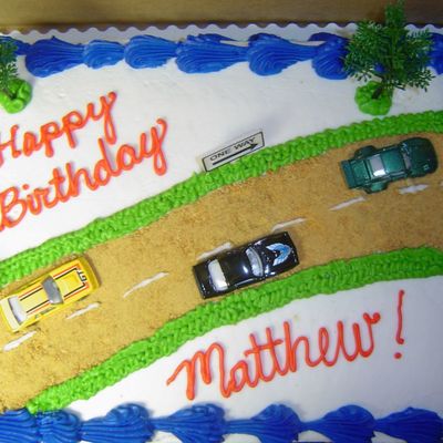 Hotwheels Cake
