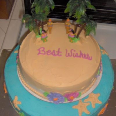 Luau Cake