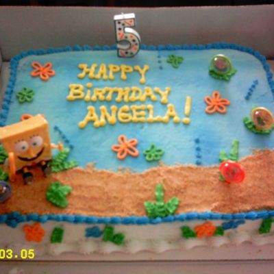 Spongebob Cake