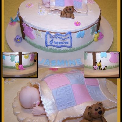 Baby Shower Cake For Jasmine