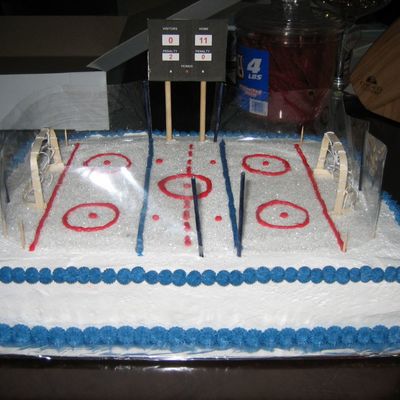 Hockey Bday Cake