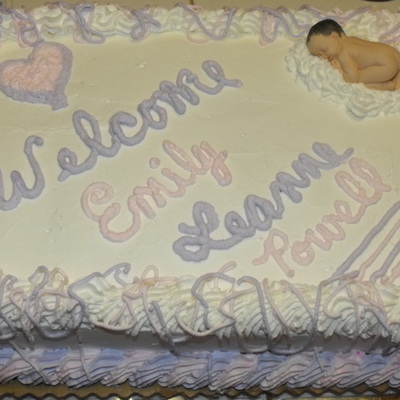 Baby Girl Cake For My Cousin