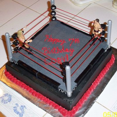 Wrestling Cake
