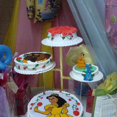 Beauty And The Beast Birthday Cake