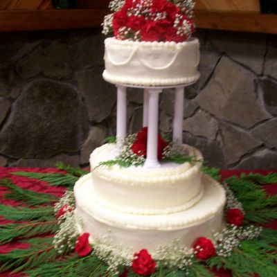 Replica Of A Colorado Wedding Cake 25 Years Ago