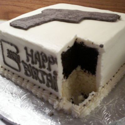 Glock Happy Birthday Cake