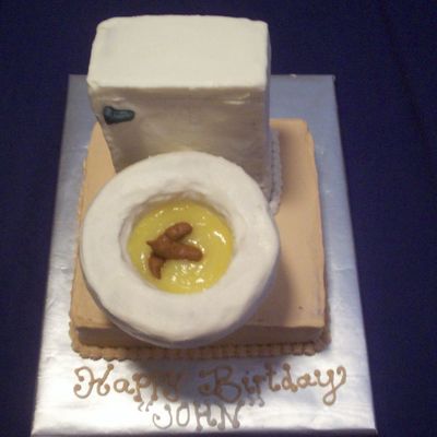 Toilet Cake!