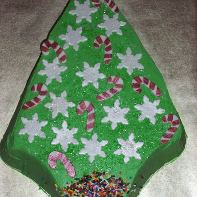 Xmas Tree Cake