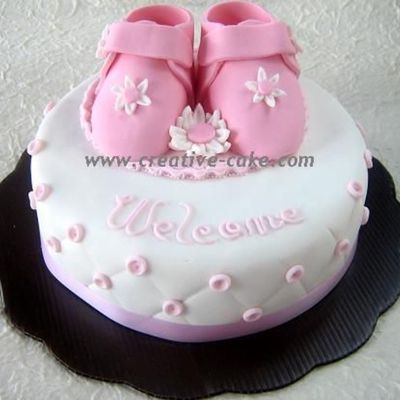 Baby Girl Cake