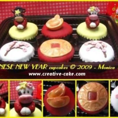 Chinese New Year Cupcakes
