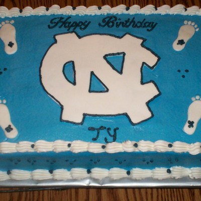 Tarheels Cake