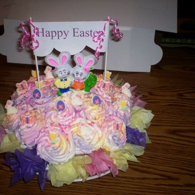 Easter Cupcake Bouqet