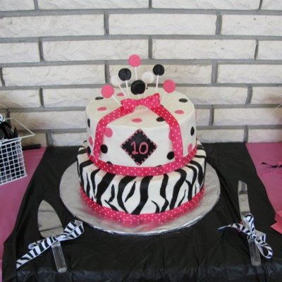 Zebra And Polka Dots