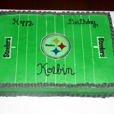 Pittsburgh Steelers Birthday Cake