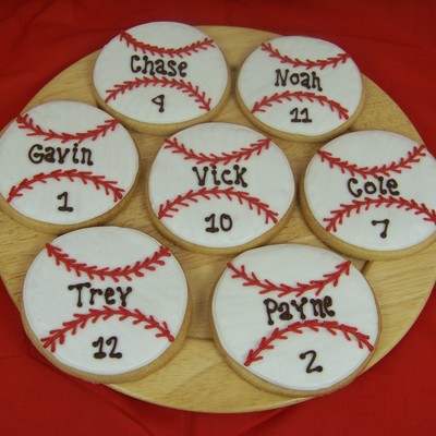 Baseball Cookies