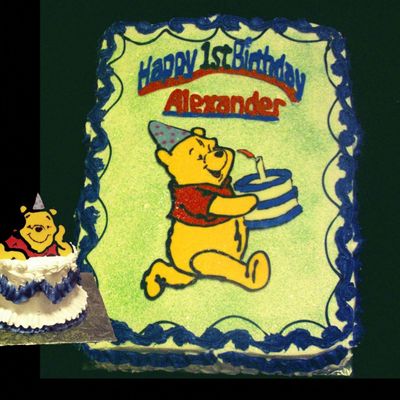 1St B-Day Pooh