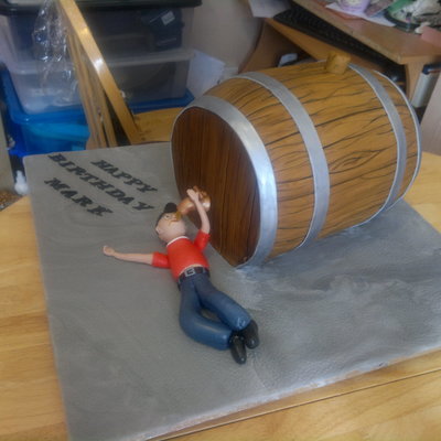 Beer Barrel Cake