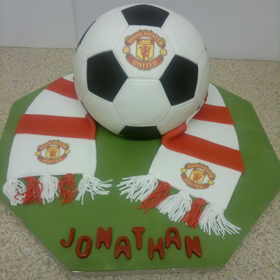 Manchester United Cake