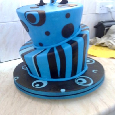 My 1St Topsy Turvy Cake