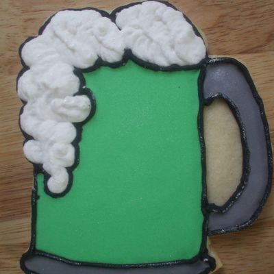 Green Beer Mug