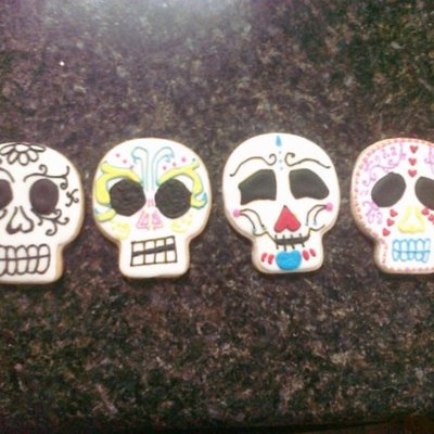 Dia De Los Muertos Inspired Skulls