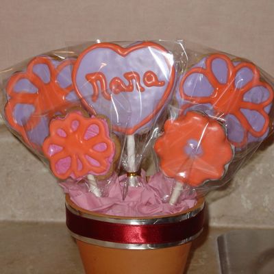 Mother's Day Cookie Bouquet For Nana