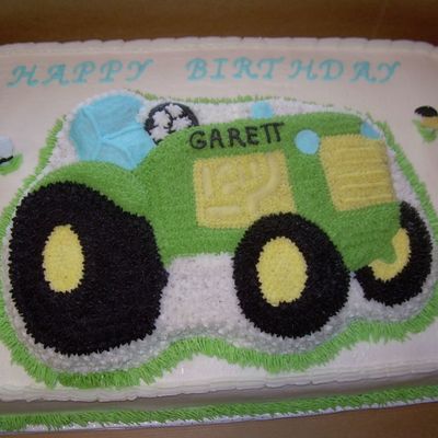 Tractor Cake