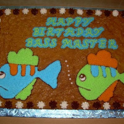 Fish Cookie Cake