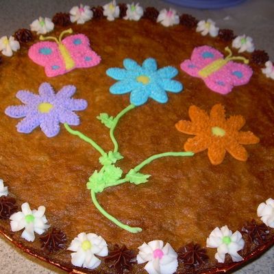 Flower Cookie Cake