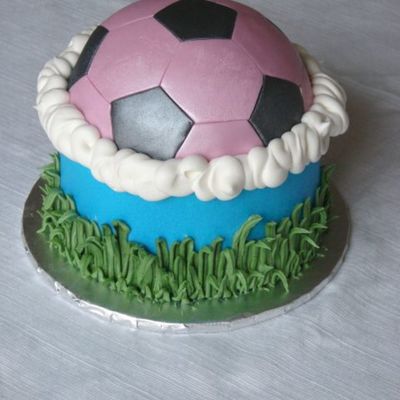 Pink Soccer Ball