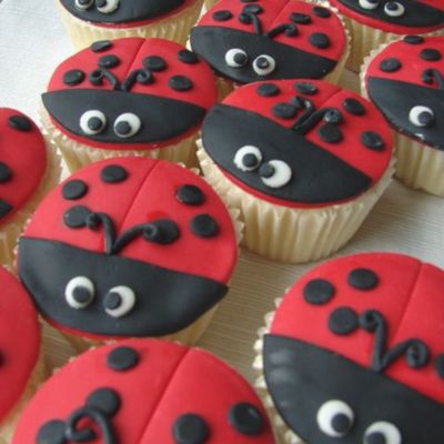 Ladybug Cupcakes