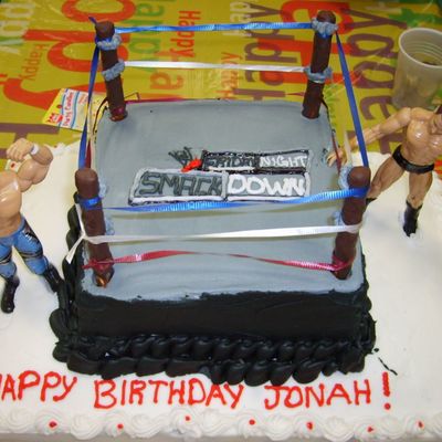 Wrestling Cake