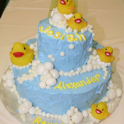 Baby Shower Duckie Cake