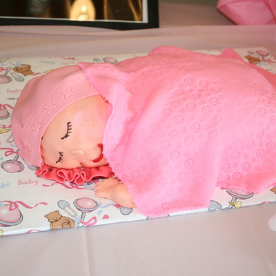 Carved Baby Cake