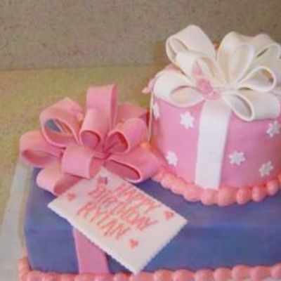 Present Birthday Cake