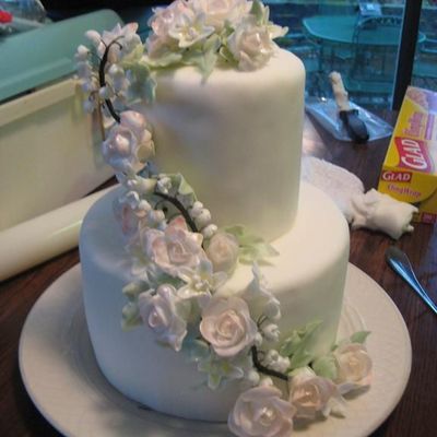 Spring Wedding Cake