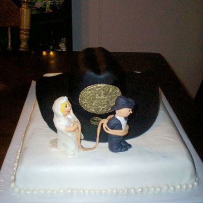Cowboy Hat Groom's Cake