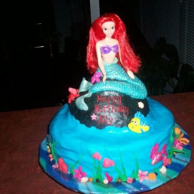 Little Mermaid Cake