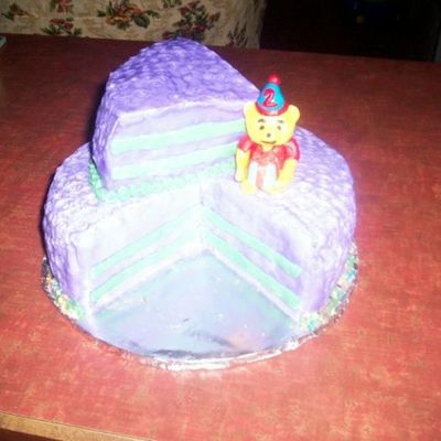 Pooh Birthday Cake