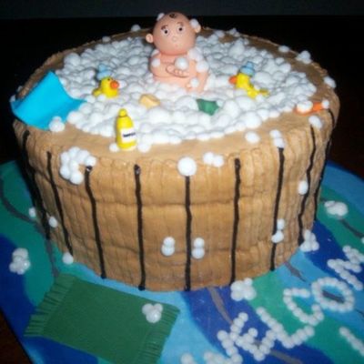 Close Up Of Washtub Baby