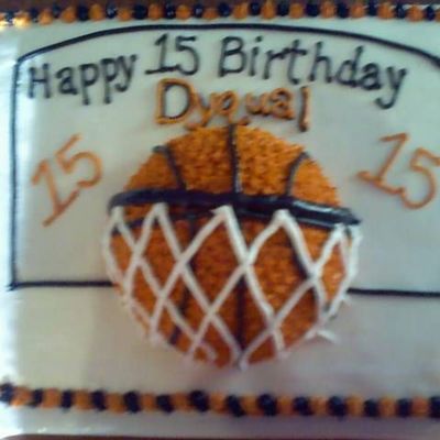 Basketball Cake
