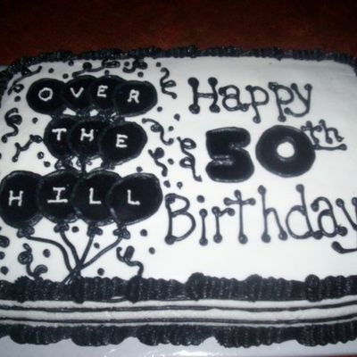 50Th Birthday Cake