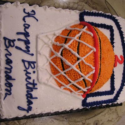 Basketball Cake