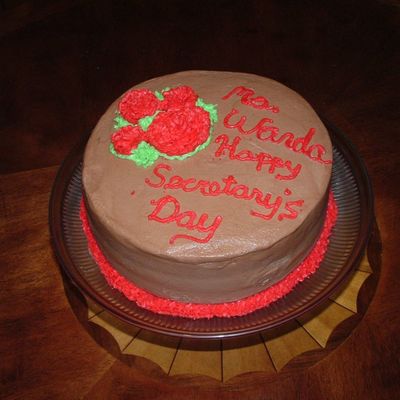 Secretary's Day Cake
